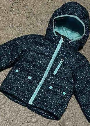 Оригинал.детская,фирменная куртка-унисекс теплая зимняя h&m2 фото