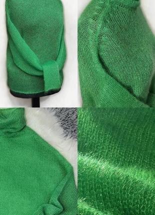 В наявності мохеровий светр кокон оверсайз італійський кідмохер на шовку багато кольорів2 фото