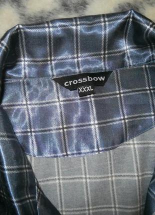 Чоловіча піжамна атласна сорочка crossbow3 фото