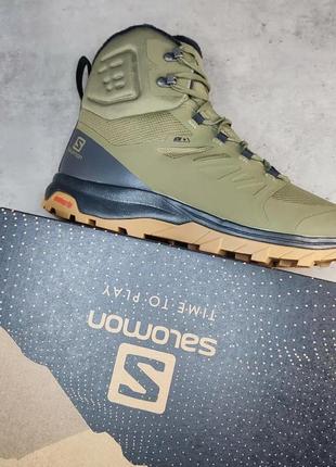 Original salomon outblast ts cswр waterproof мужские ботинки с мембраной