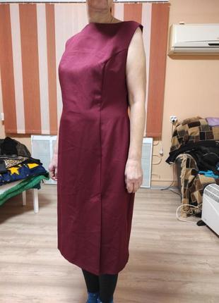 Плаття бордове