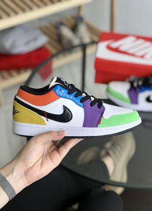 Жіночі кросівки jordan 1 low  женские кроссовки джордан