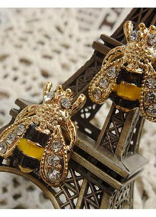 Сережки іскристі бджілки