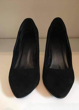 Туфлі лодочки еко замш