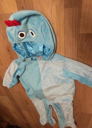 Карнавальний хутряний костюм інопланетян для дитини 2-3годика2 фото