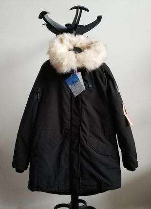Зимняя женская  термо куртка парка с подогревом maison courch gentiane франция оригинал2 фото