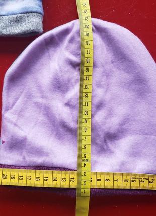 Disney frozen детская теплая шапка эльза анна холодное сердце 52-545 фото