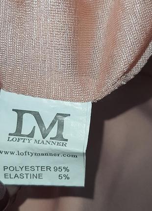 Сверкающая новогодняя юбка в пайетках lofty manner 12-14 размер.7 фото