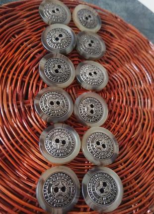 Винтажные старинные пуговицы металл бакелит