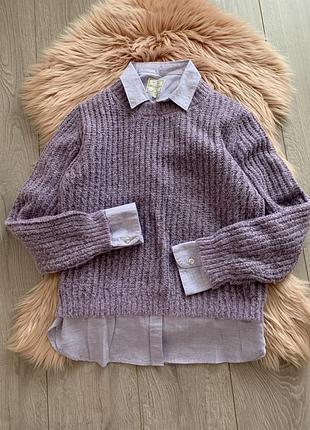Светр з сорочкою 2 в 1 berskha