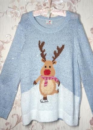 Новорічний светер свитер