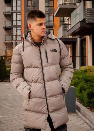 Подовжений пуховик tnf - те, що треба цією зимою, а високо-якісна та водовідталкуюча тканина робить його ще більш комфортнішим  ❄️