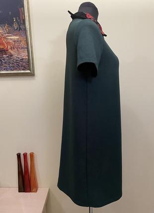 Сукня zara з вишитим комірцем3 фото