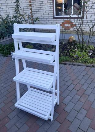 Етажерка дерев'яна розкладна