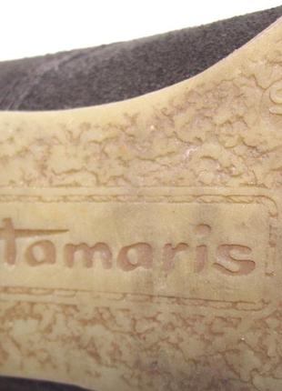 Жіночі замшеві черевики ботинки tamaris р. 37-385 фото
