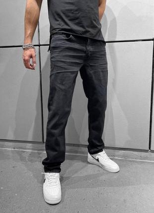 Чоловічі джинси чорні5 фото