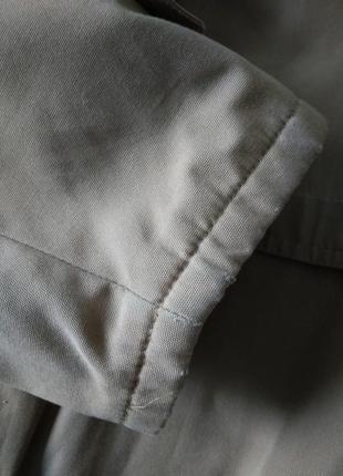 Р 52 мужская куртка песочная теплая ветровка на синтепоне на молнии и пуговицах8 фото