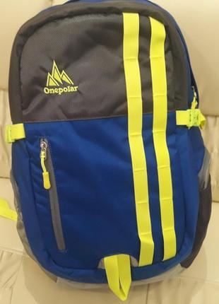 Молодежный рюкзак onepolar 1286 blue 22 литра