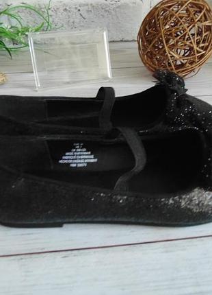 Шикарні балетки з мерехтінням h&amp;m 5