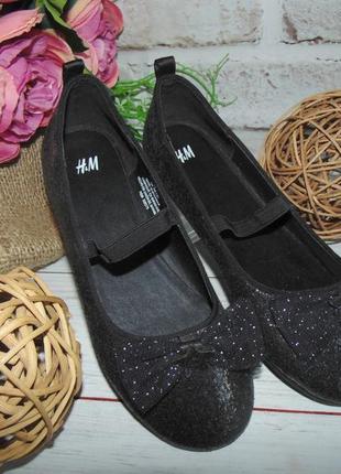 Шикарні балетки з мерехтінням h&amp;m 3