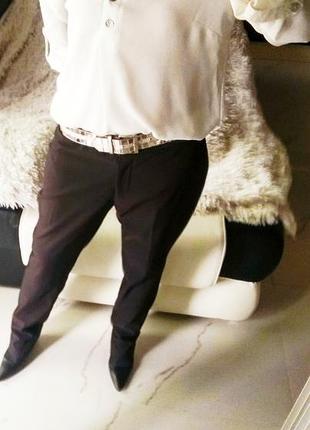 Брюки с ломпасами атласными по бокам  разм м,л