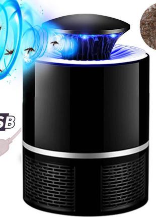 Лампа ловушка уничтожитель комаров насекомых nova mosquito killer lamp black2 фото