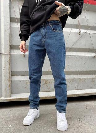 Чоловічі джинси чорні2 фото