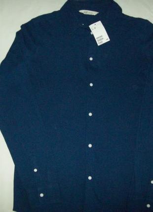 H&m рубашка с длинным рукавом (14+ 170см)