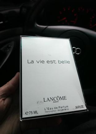 Женская 👩 парфюмированная вода 🔥 lancome la vie est belle (tester) 🔥 75 ml жіноча парфумована вода