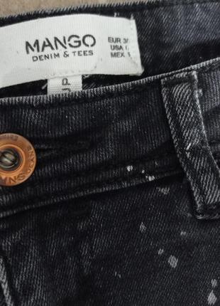 Черные джинсы скинни mango push up пуш ап2 фото
