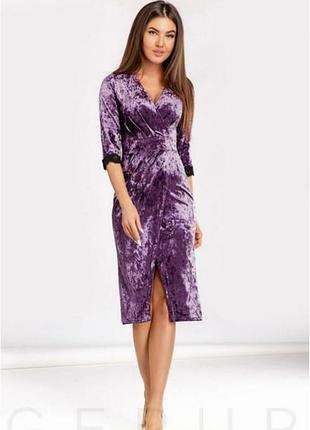 Бархатне фірмене gepur плаття