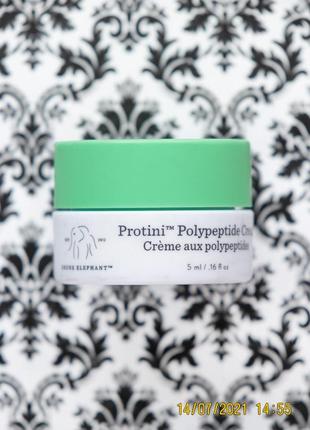 Антивіковий супер крем з пептидами drunk elephant protini polypeptide cream 5 мл