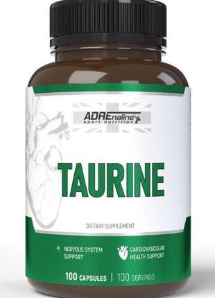 Таурін у капсулах adrenaline taurine 1500 mg 100 капсул