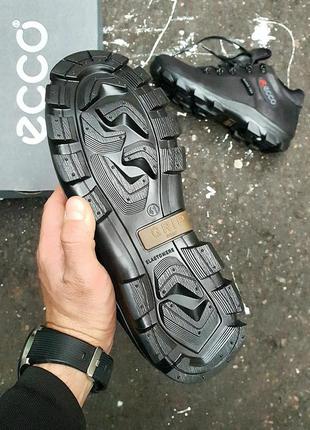 Кросівки ecco gore-tex winter sneakers black5 фото