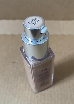 Dior diorskin forever skin glow foundation #3,5n тональна основа, 20ml3 фото