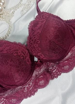 Чудовий мереживний подовженний бюстгальтер etam ( франція)