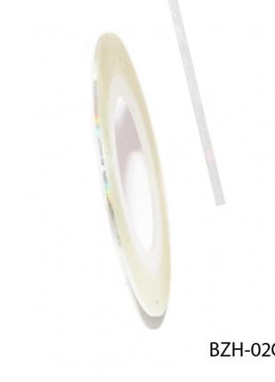 Стрічка біла матова