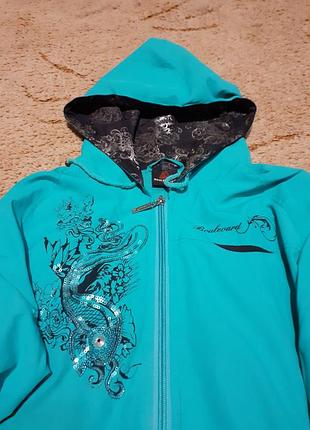 Спортивна кофта жiноча. довж 57см, ног 104 см,  нот 94см.