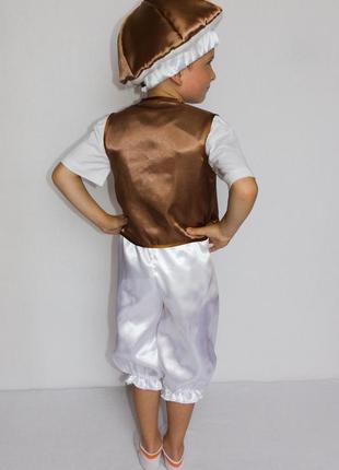 Карнавальный костюм гриб опёнок  или опеньок (мальчик)3 фото