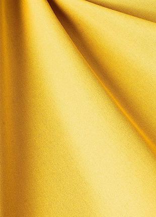 Ткань дралон уличная ткань для качелей маркиз зонтов уличных штор однотонная  желтая