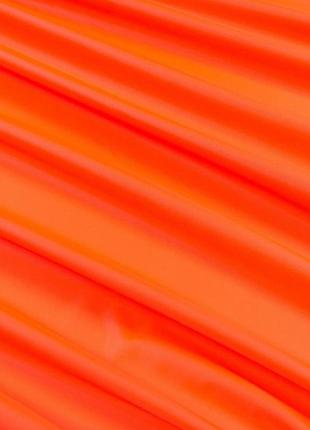 Ткань уличная оксфорд 135 для штор в беседку тентов палаток качелей маркиз зонтов оранжевый люминисцентный