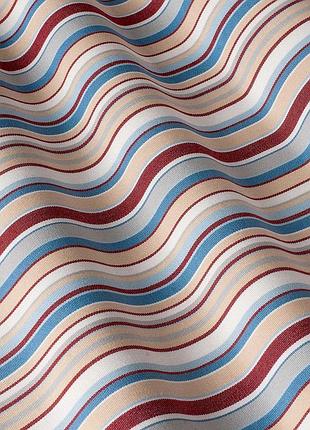 Ткань дралон уличная ткань для качелей маркиз зонтов уличных штор тонкая полоска синяя красная белая бежевая