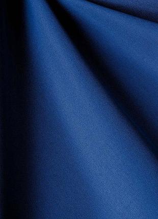 Ткань дралон вулична тканина для гойдалки маркиз парасолів у вуличних штор однотонна синя