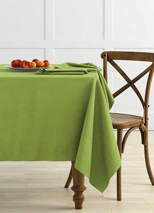 Скатерти бавовну з тефлоновою пропочкою 120*160 з салатом