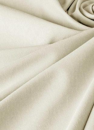 Однотонная декоративная ткань тефлон для штор скатерти римских штор подушек молочная