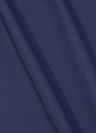 Ткань саржа хлопковая для сумок, чехлов, спецодежды, рюкзаков темно-синяя