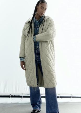 Zara стильное женское пальто