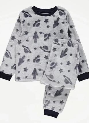 Піжама крсмос george 92/98, 98/104, 104/110, 110/116см