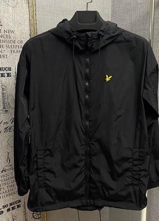 Черная ветровка lyle&scott2 фото