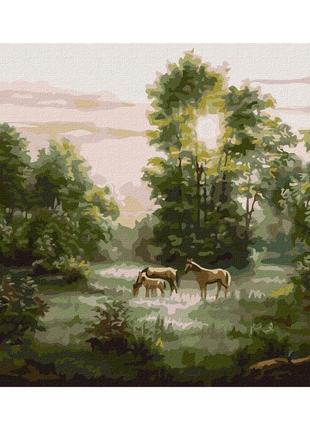 Картина по номерам "рассвет" ©сергей лобач идейка kho4362 40х50 см